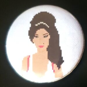 Amy Winehouse Button